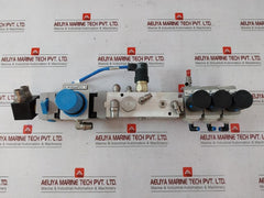 Festo Hea-m2-g1/2 Manual On-off Valve With Pressure Switch Pev-1/4A-wd F843