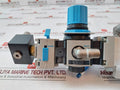 Festo Hea-m2-g1/2 Manual On-off Valve With Pressure Switch Pev-1/4A-wd F843