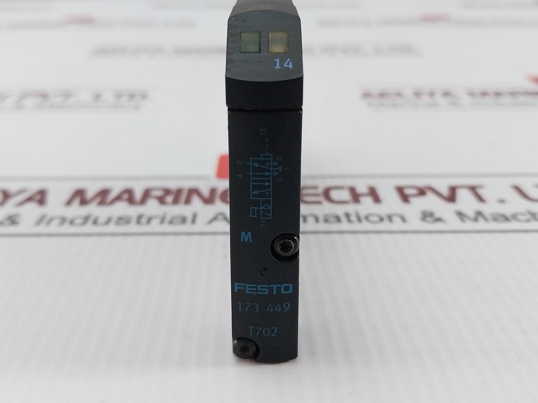 Festo Mszc-3-21 Dc Solenoid Valve 0.65W,Ip00/65.