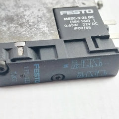 Festo Mszc-3-21 Dc Solenoid Valve Coil Ip00/65..