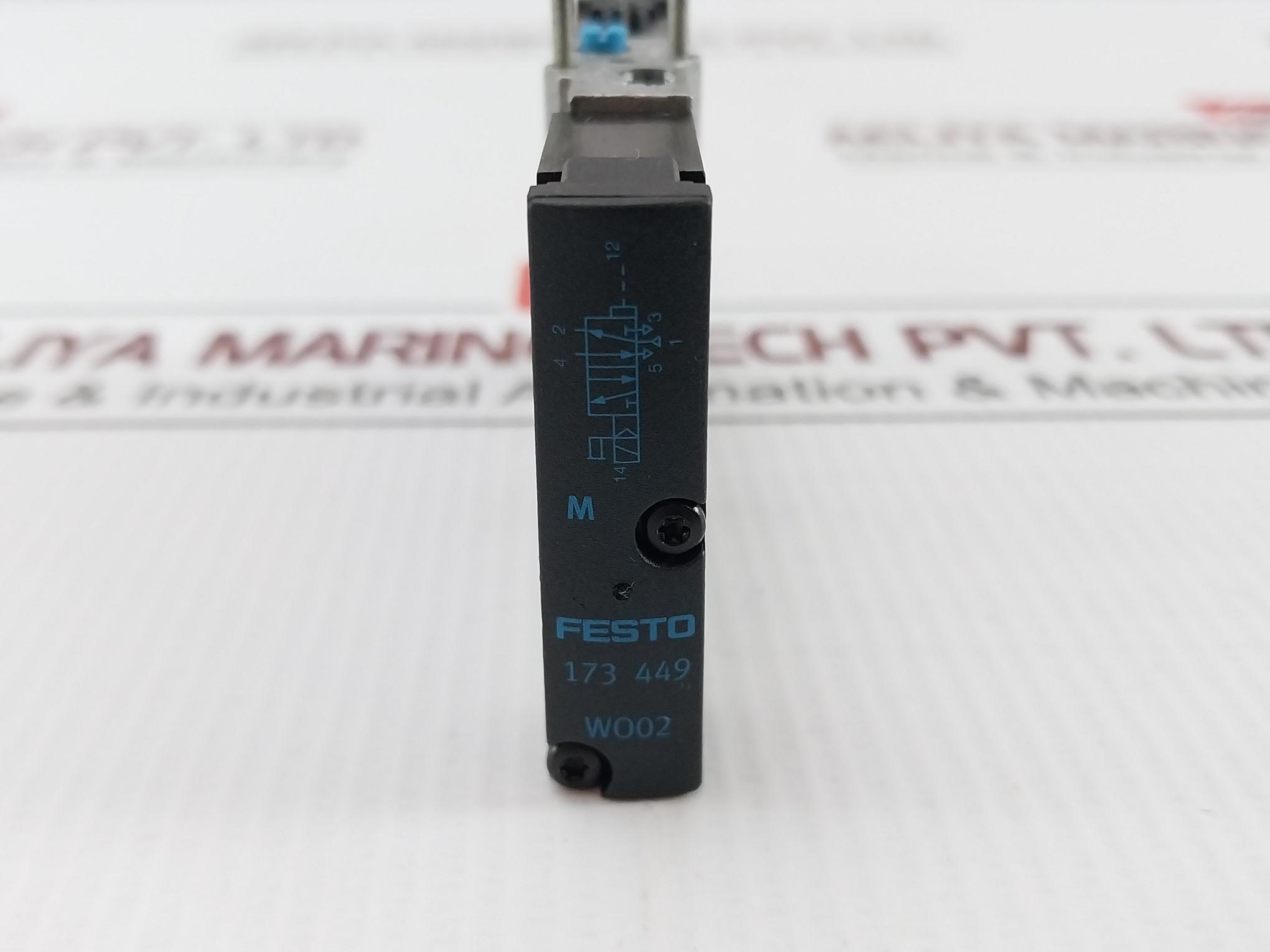 Festo Mszc-3-21 Dc Solenoid Valve Ip00/65 .
