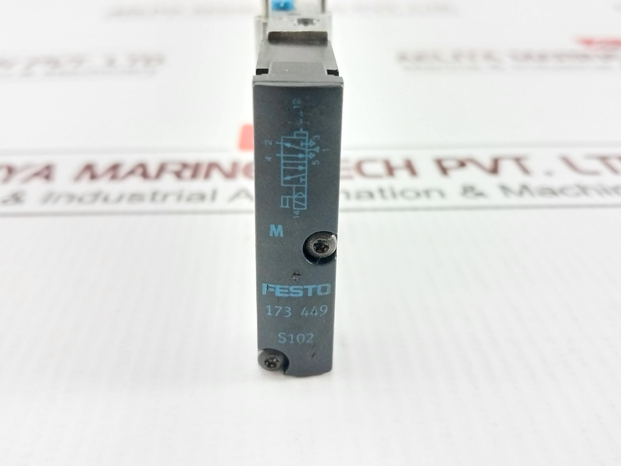 Festo Mszc-3-21 Dc Solenoid Valve Ip00/65 0.65W