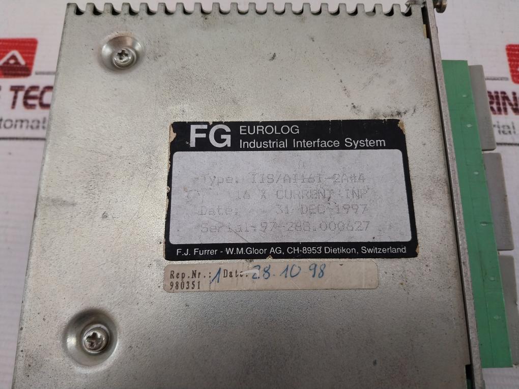 Fg Eurolog Iis-ai16I-2A Industrial Interface System