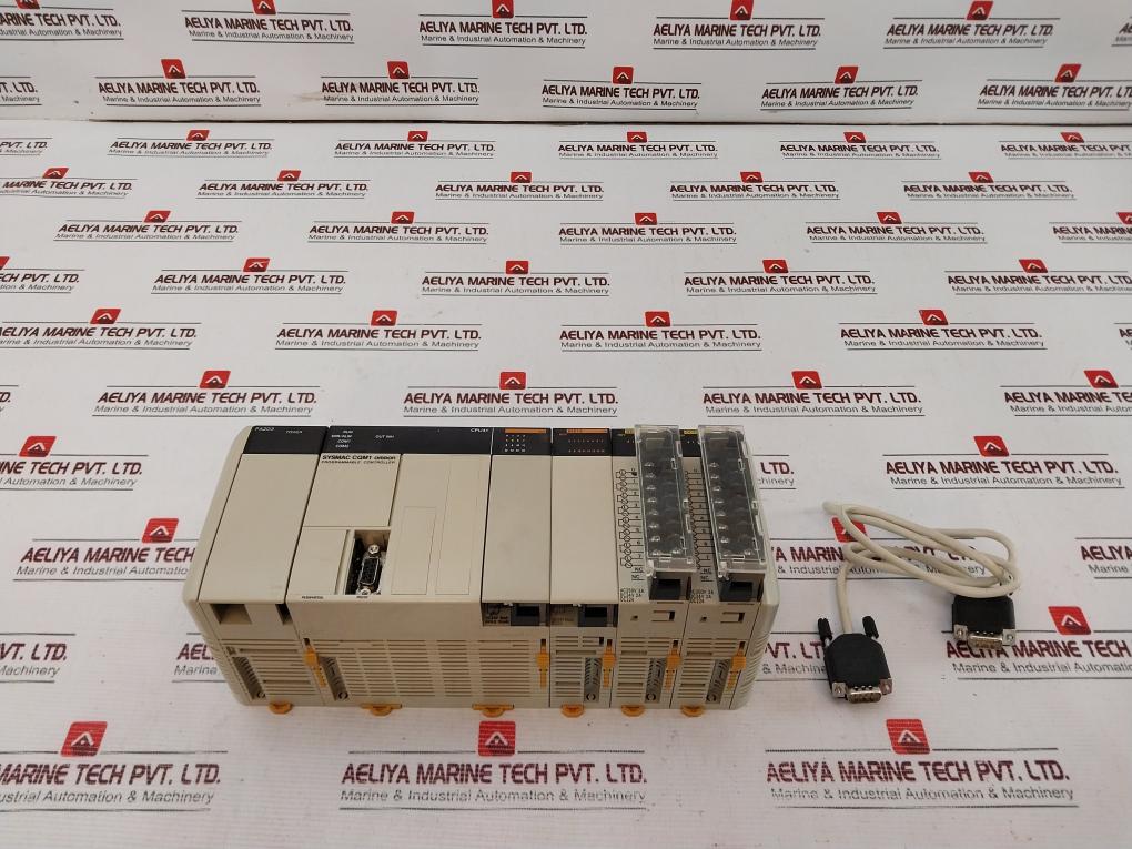 Omron Sysmac Cqm1,Pa203,Cpu41,Id212 Ch,Oc224 Ch Programmable Controller