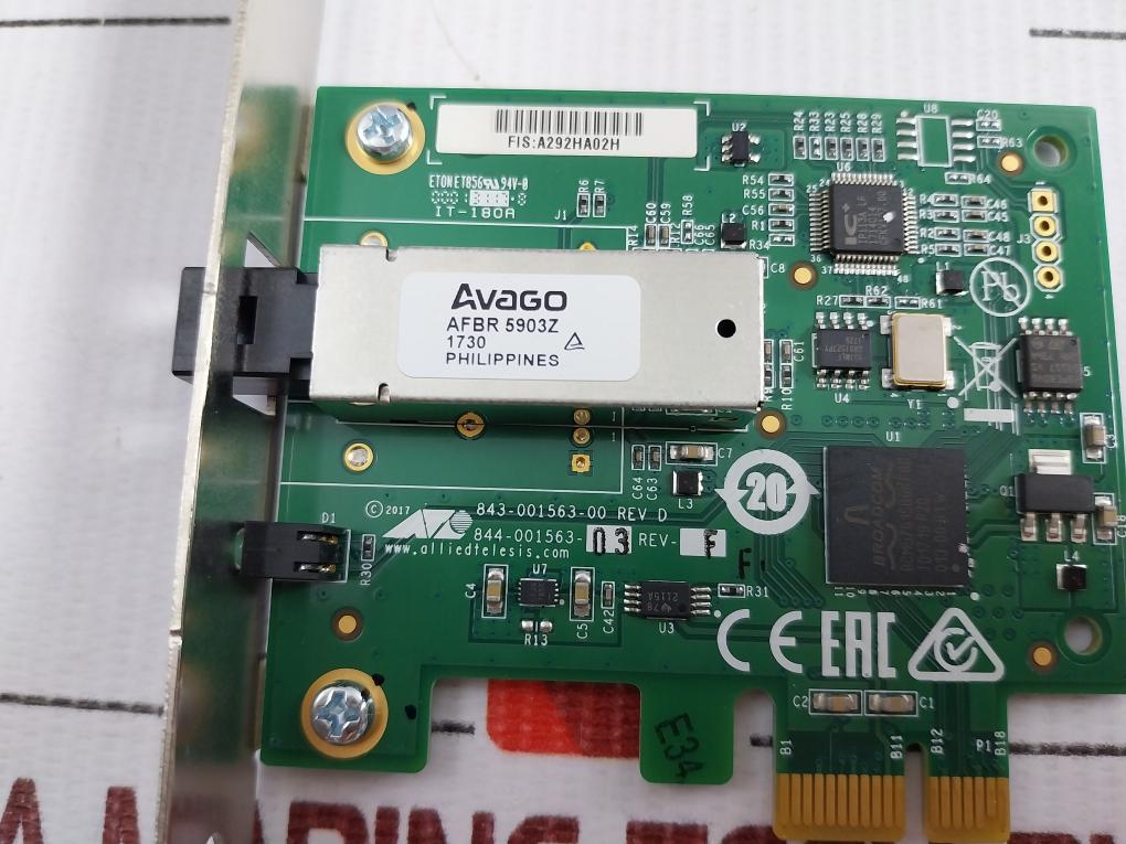 Fiber-Network-Interface-Card-At-2712Fx-Mt-sb-Allied-Telesis-843-001563-00-209307-5