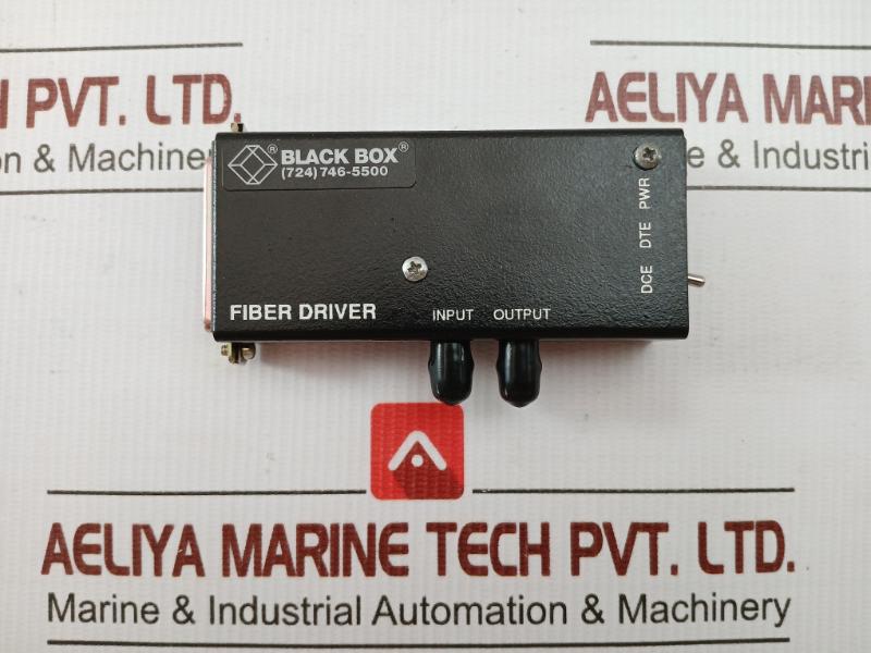 Fiber Driver Media Converter With Power Supply Md940Ae-mst Black Box