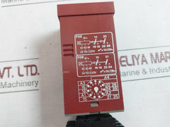 Fiber E 58 Multifunction Electronic Timer 24/110/220V 250V- 10A 30X4W