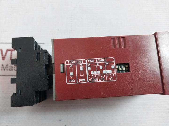 Fiber E 58 Multifunction Electronic Timer 24/110/220V 250V- 10A 30X4W