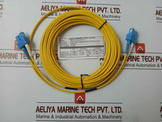 Fiber Optic Cable 10M Part No. Fpc-sc-sc-03-d-l-010 1310Nm