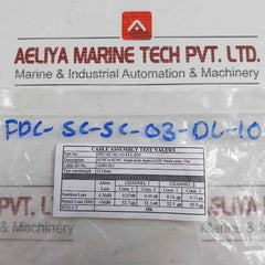 Fiber Optic Cable Fpc-sc-sc-03-d-l-010 140Gm