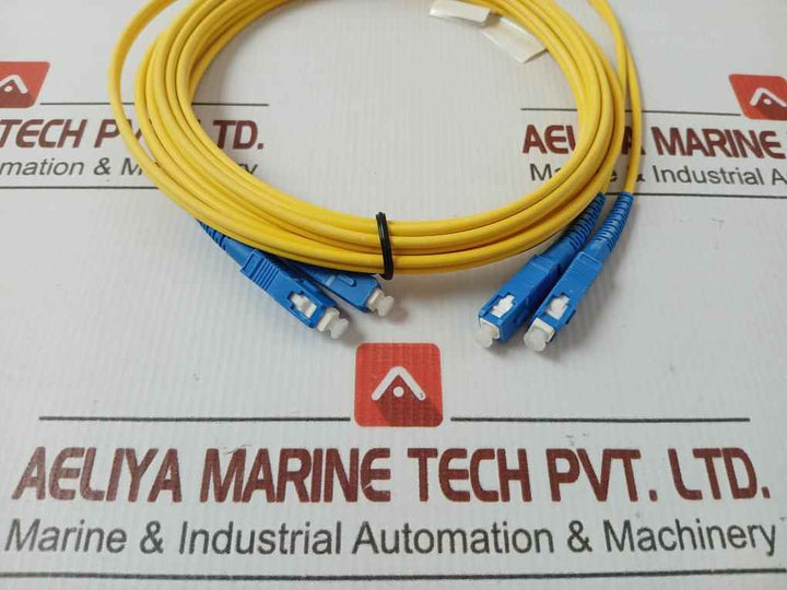 Fiber Optic Cable Ftek-dx-sm-sc/Sc-pc-03M Sc-sc Sm Dpx 03M (9/125) Rlb-49.2
