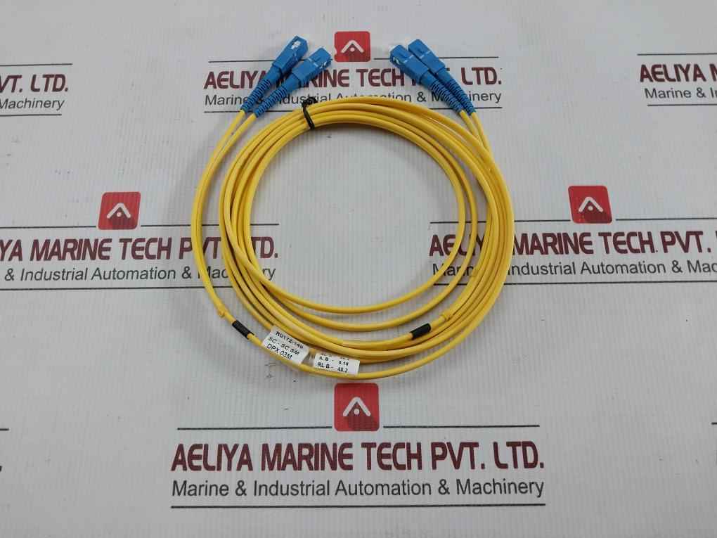 Fiber Optic Cable Ftek-dx-sm-sc/Sc-pc-03M Sc-sc Sm Dpx 03(9/125) 60 Gm