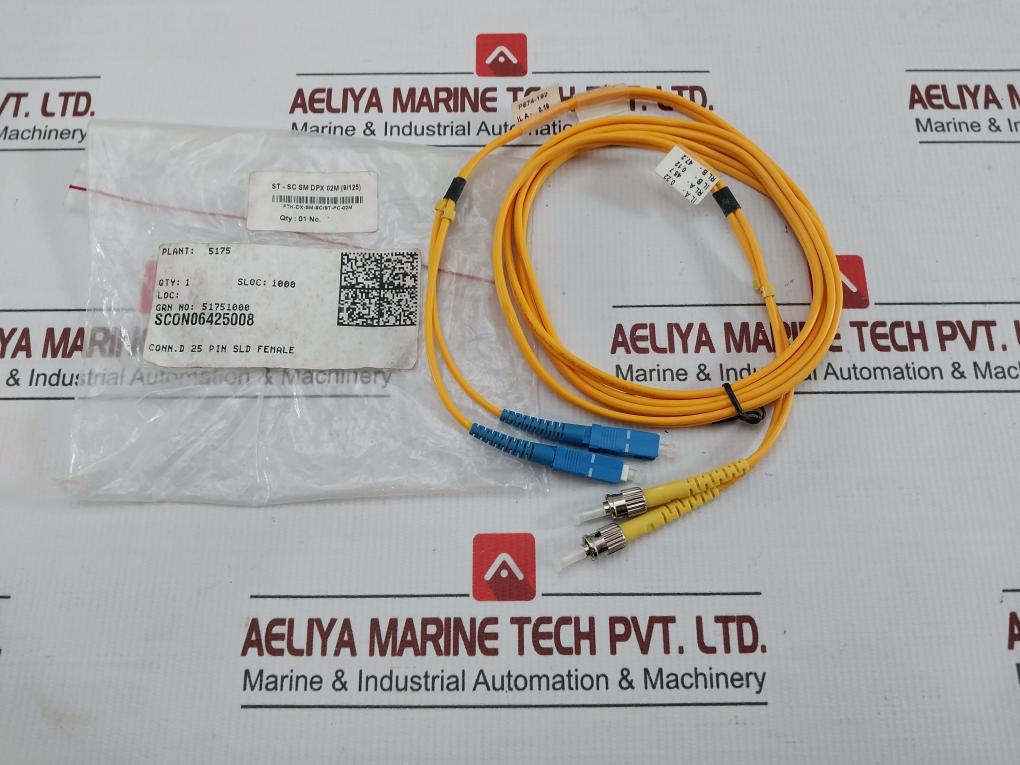 Fiber Optic Cable P674-192 St-sc Sm Dpx 02M (9/125) 50 Gm