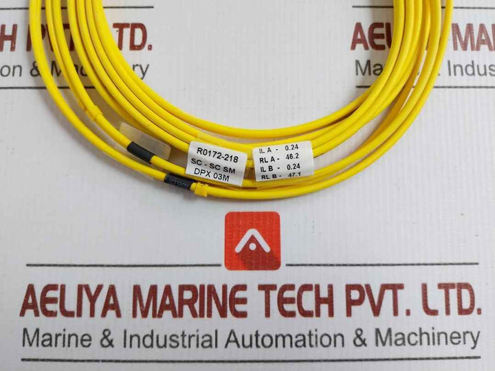 Fiber Optic Cable R0172-218 Sc-sc Sm Dpx 03M (9/125)