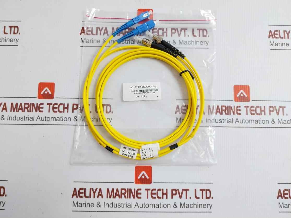 Fiber Optic Cable R0178-229 Sc-st Sm Dpx 02M (9/125) 60 Gm
