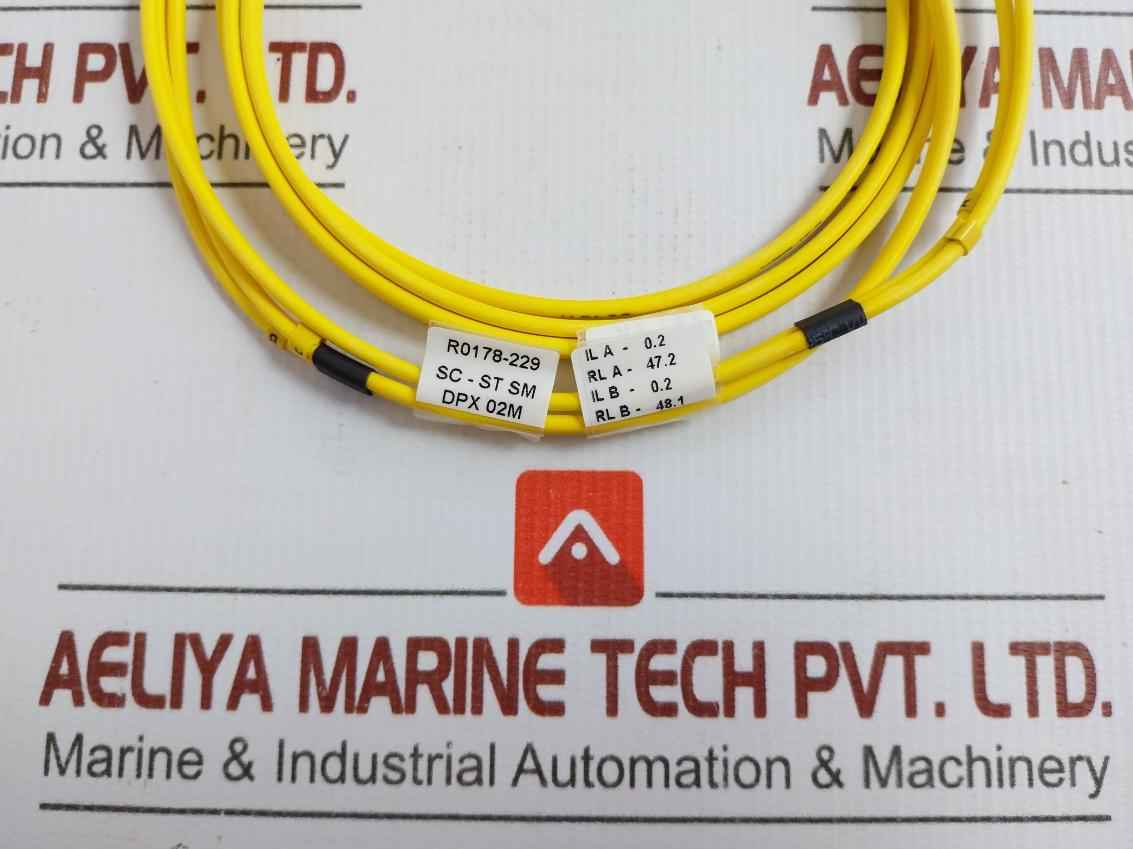 Fiber Optic Cable R0178-229 Sc-st Sm Dpx 02M (9/125) 60 Gm