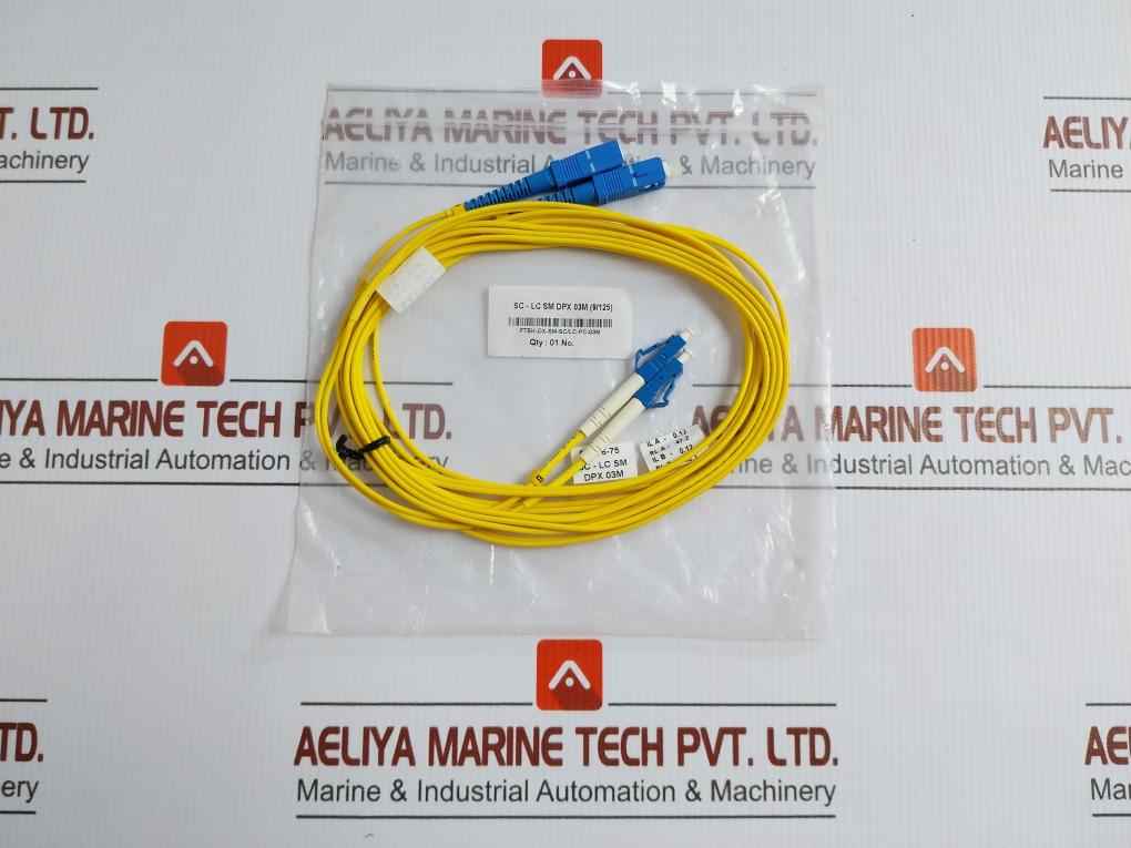 Fiber Optic Cable Sc-lc Sm Dpx 03M (9/125)