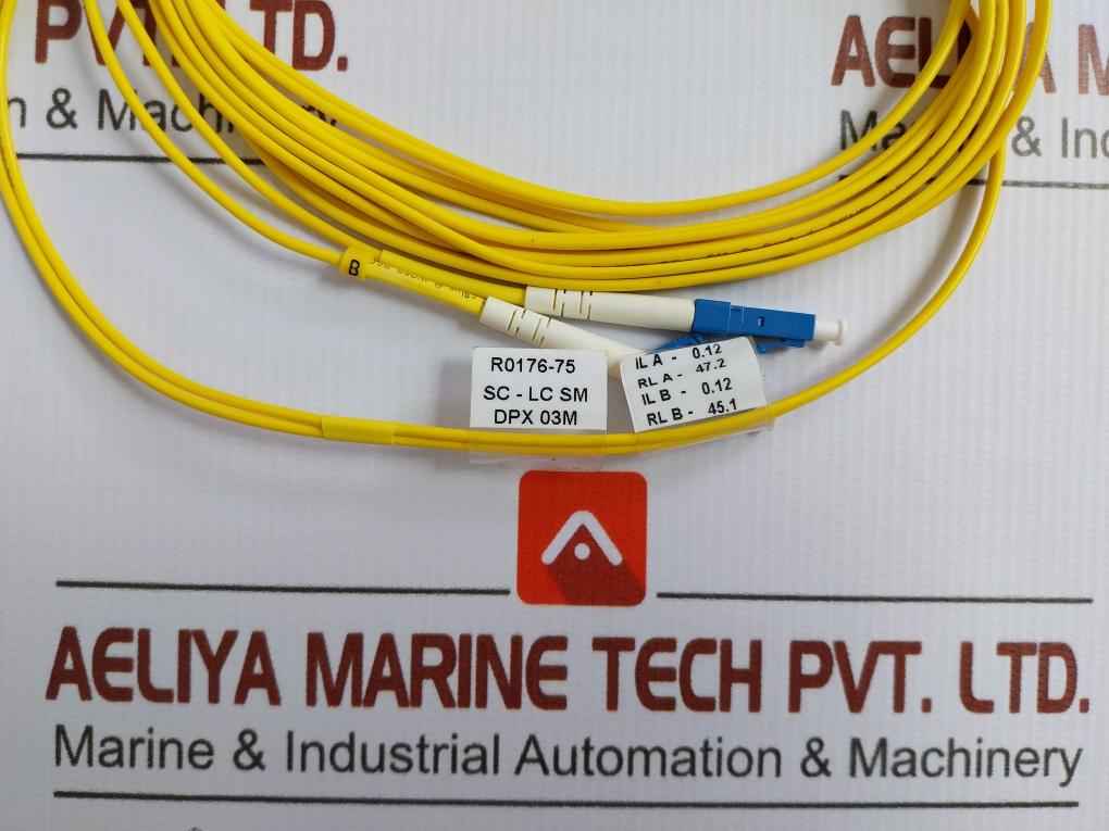 Fiber Optic Cable Sc-lc Sm Dpx 03M (9/125)