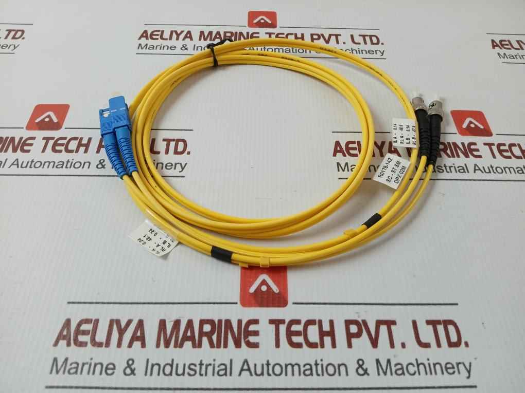 Fiber Optic Cable Sc-st Sm Dpx 02M (9/125)