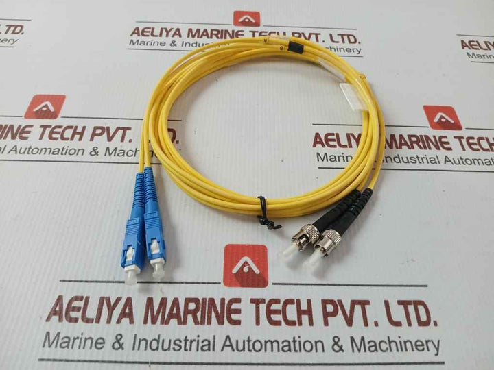 Fiber Optic Cable Sc-st Sm Dpx 02M (9/125)