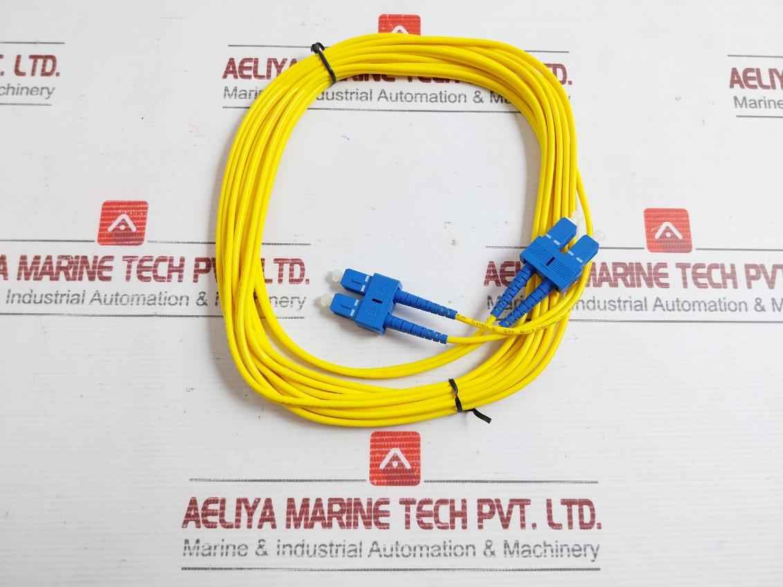Fiber Optic Cable Sc/Upc-sc/Upc,Sm9/125,3.0Mm,Dx,5M