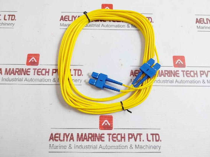 Fiber Optic Cable Sc/Upc-sc/Upc,Sm9/125,3.0Mm,Dx,5M