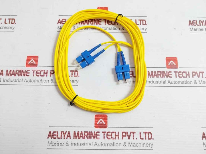 Fiber Optic Cable Sc/Upc-sc/Upc,Sm9/125,3.0Mm,Dx,5M
