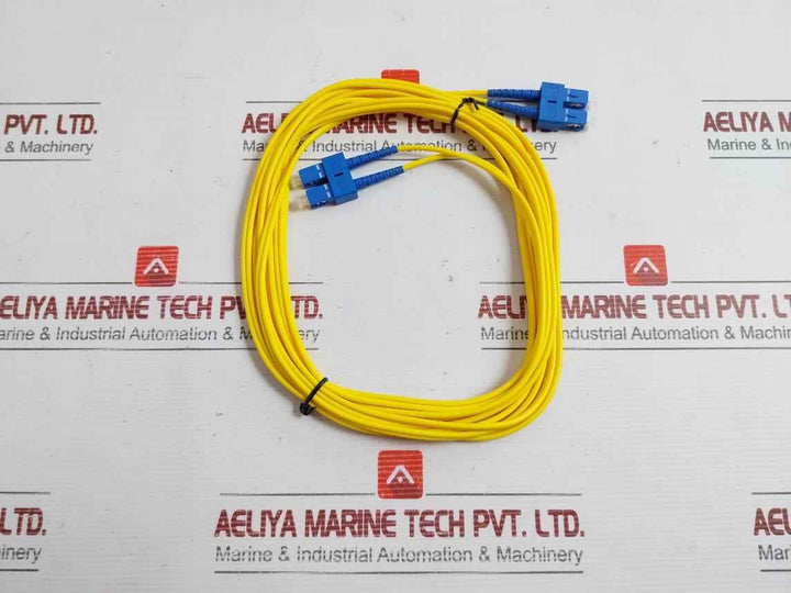 Fiber Optic Cable Sc/Upc-sc/Upc,Sm9/125,3.0Mm,Dx,5M