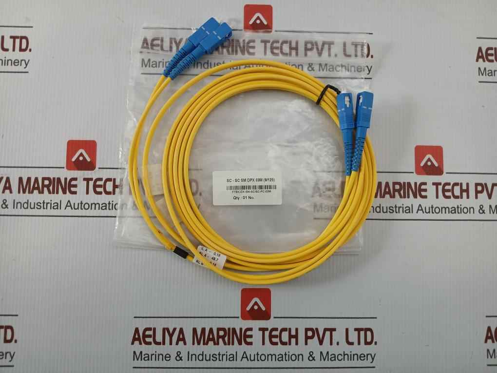 Fiber Optic Patch Cable Ftek-dx-sm-sc/Sc-pc-03M