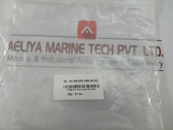 Fiber Optic Patch Cable Ftek-dx-sm-sc/Sc-pc-03M