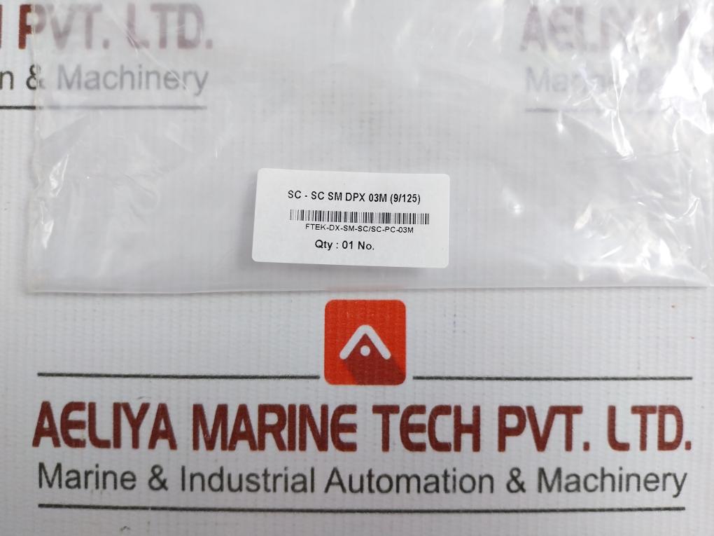 Fiber Optic Patch Cable Ftek-dx-sm-sc/Sc-pc-03M Sc-sc Sm Dpx 03M (9/125)