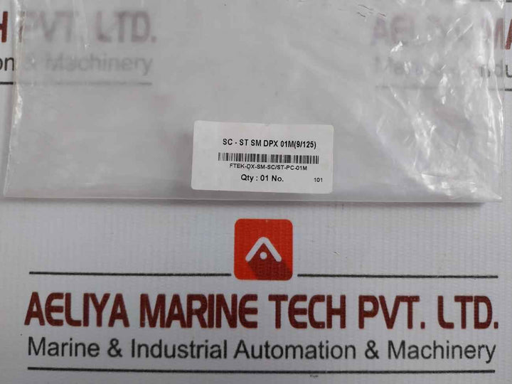 Fiber Optic Patch Cable Ftek-dx-sm-sc/St-pc-01M Sc-st Sm Dpx 01M (9/125)
