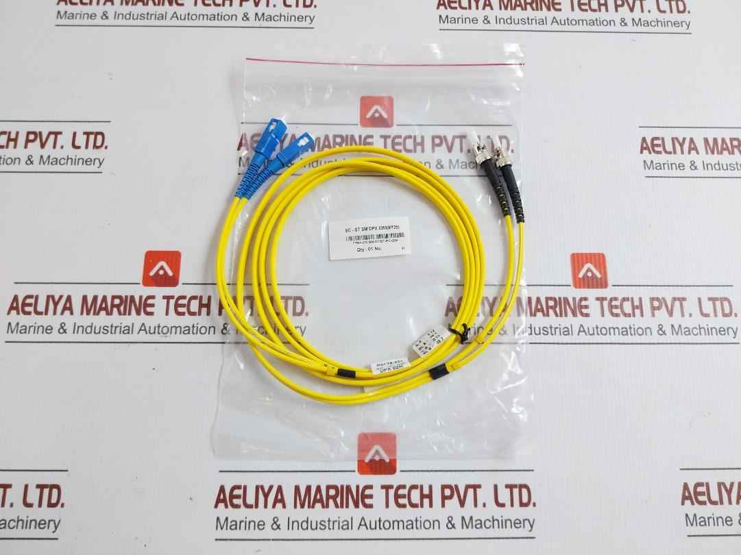 Fiber Optic Patch Cable Ftek-dx-sm-sc/St-pc-02M Sc-st Sm Dpx 02M (9/125)  50 Gm