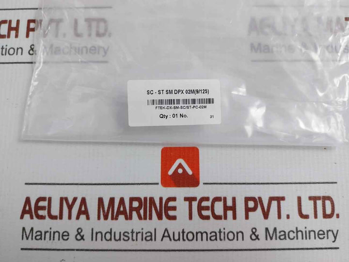 Fiber Optic Patch Cable Ftek-dx-sm-sc/St-pc-02M Sc-st Sm Dpx 02M (9/125)  50 Gm