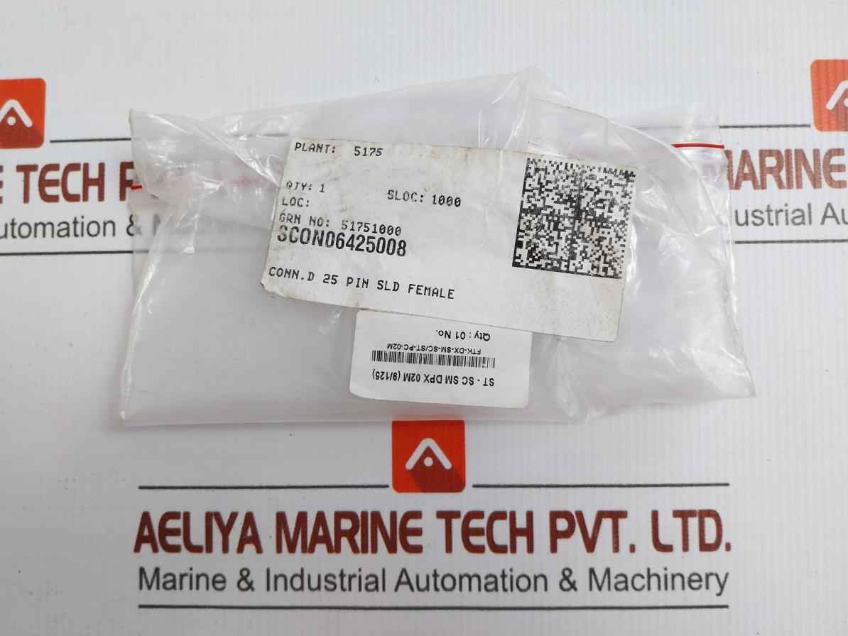 Fiber Optic Patch Cable Ftk-dx-sm-sc/St-pc-02M St-sc Sm Dpx 02M (9/125) 50 Gm