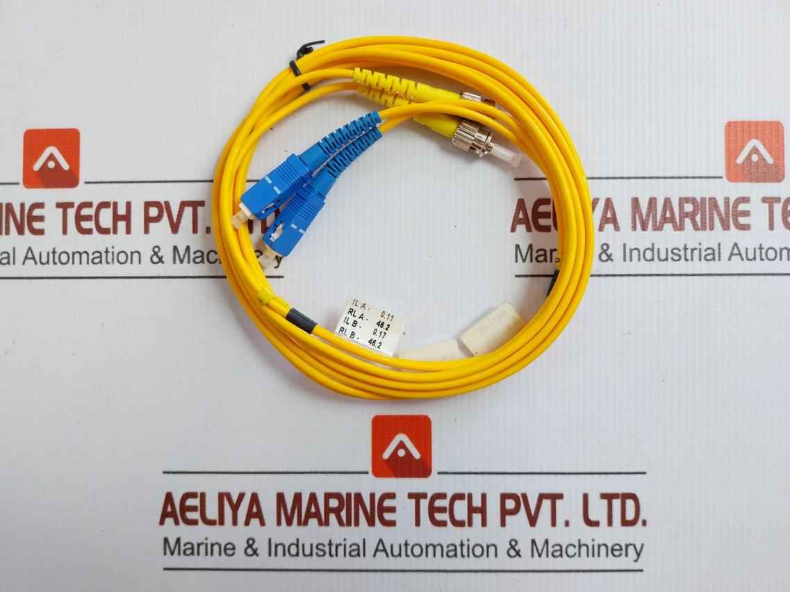 Fiber Optic Patch Cable Ftk-dx-sm-sc/St-pc-02M St-sc Sm Dpx 02M (9/125) 50 Gm