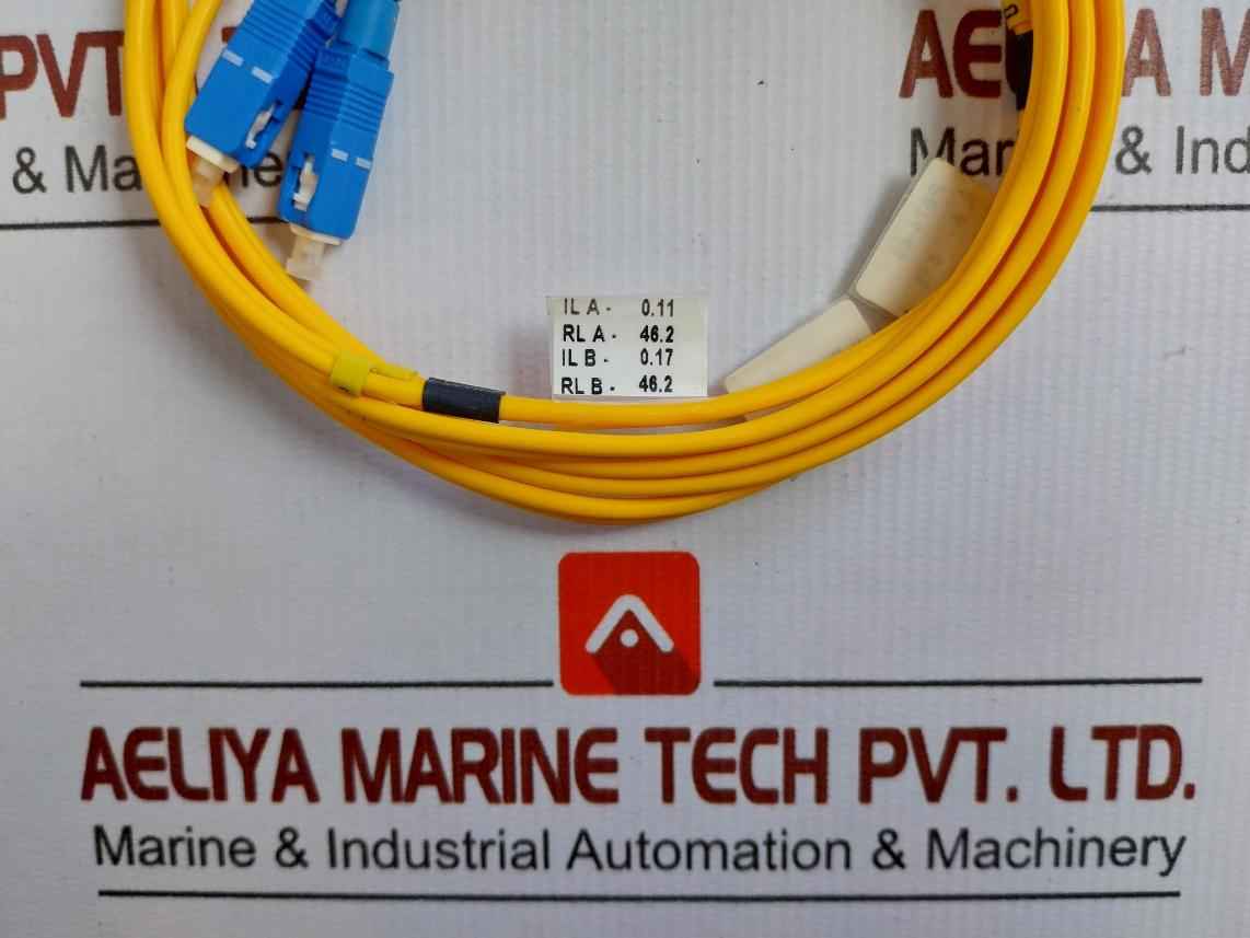 Fiber Optic Patch Cable Ftk-dx-sm-sc/St-pc-02M St-sc Sm Dpx 02M (9/125) 50 Gm