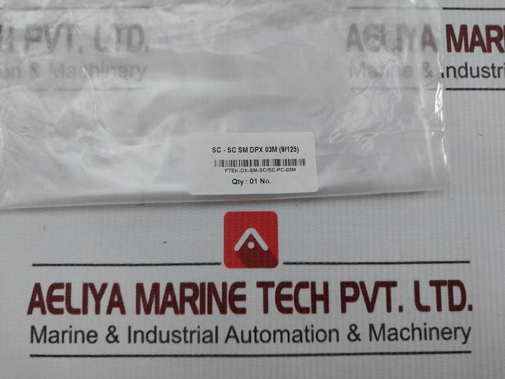 Fiber Optic Patch Cable Sc-p Ftek-dx-sm-sc/Sc-pc-03M 50 Gm