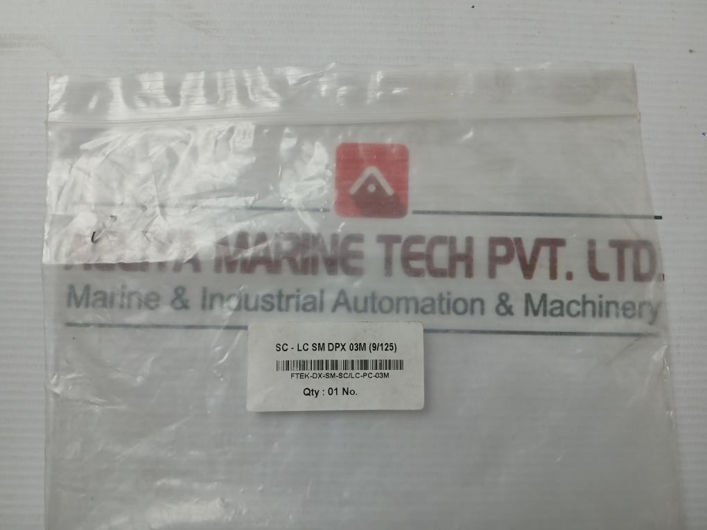 Fiber Optic Patch Cable Set Ftek-dx-sm-sc Lc-pc-03M