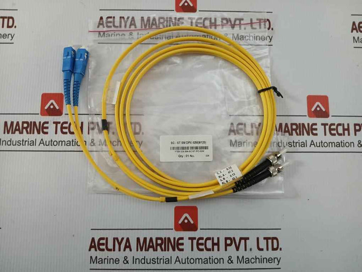 Fiber Optic Patch Cable Set Ftek-dx-sm-sc/St-pc-02M