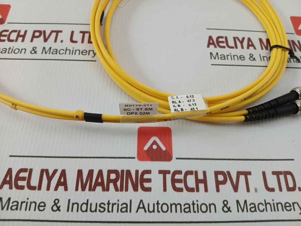 Fiber Optic Patch Cable Set Ftek-dx-sm-sc/St-pc-02M