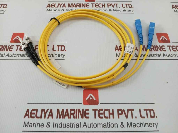 Fiber Optic Patch Cable Set Ftek-dx-sm-sc/St-pc-02M