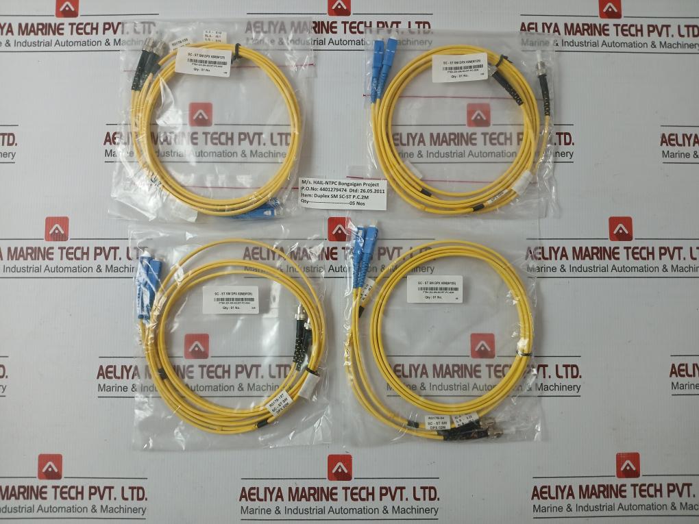 Fiber Optic Patch Cable Set Ftek-dx-sm-sc/St-pc-02M 230 Gm