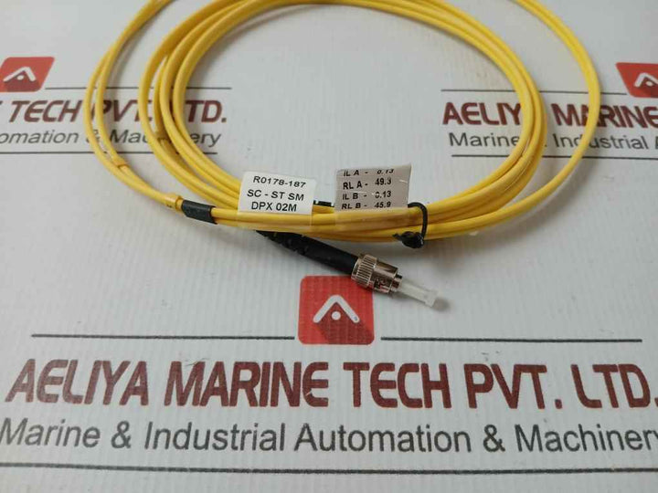 Fiber Optic Patch Cable Set Ftek-dx-sm-sc/St-pc-02M 230 Gm