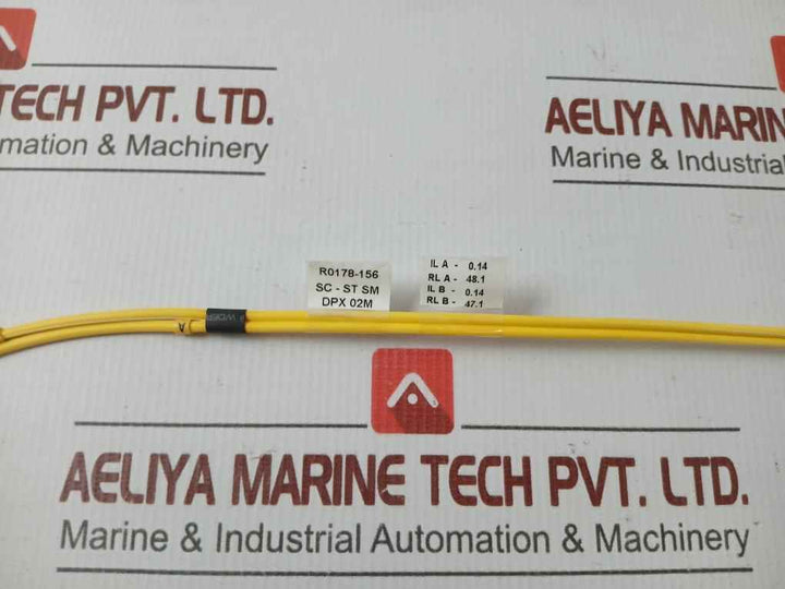 Fiber Optic Patch Cable Set Ftek-dx-sm-sc/St-pc-02M 230 Gm