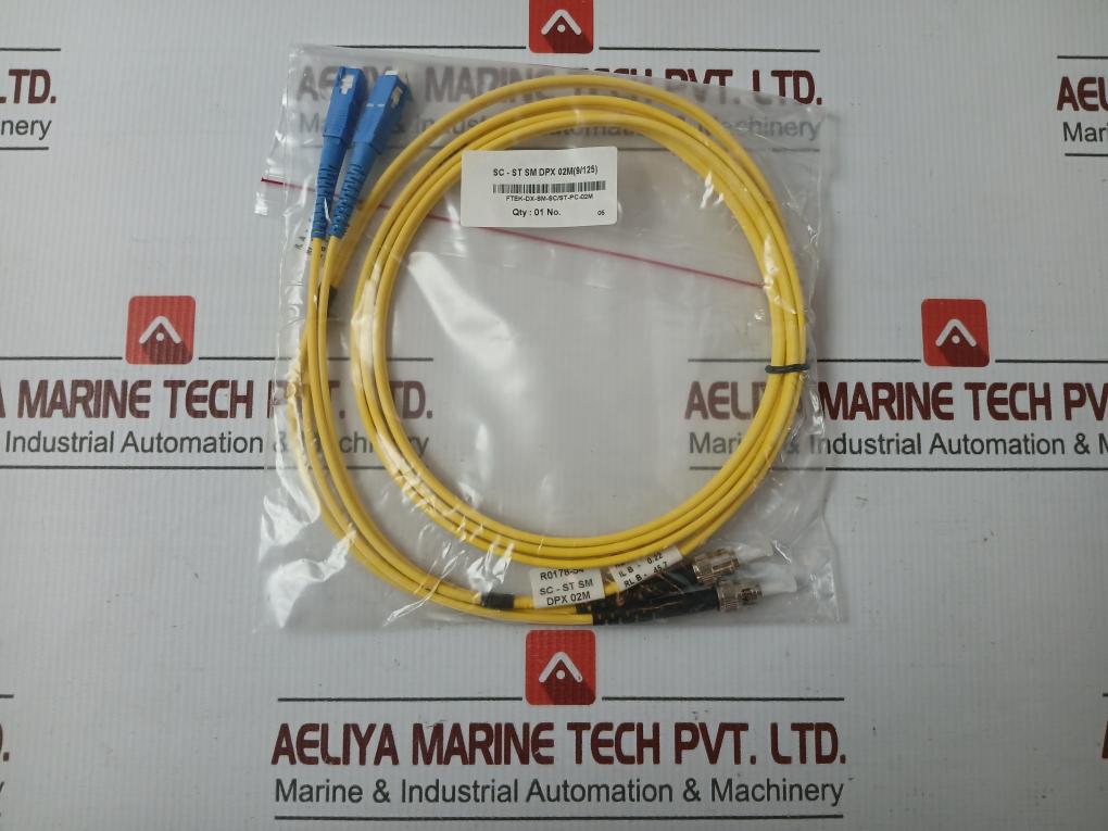 Fiber Optic Patch Cable Set Ftek-dx-sm-sc/St-pc-02M 230 Gm