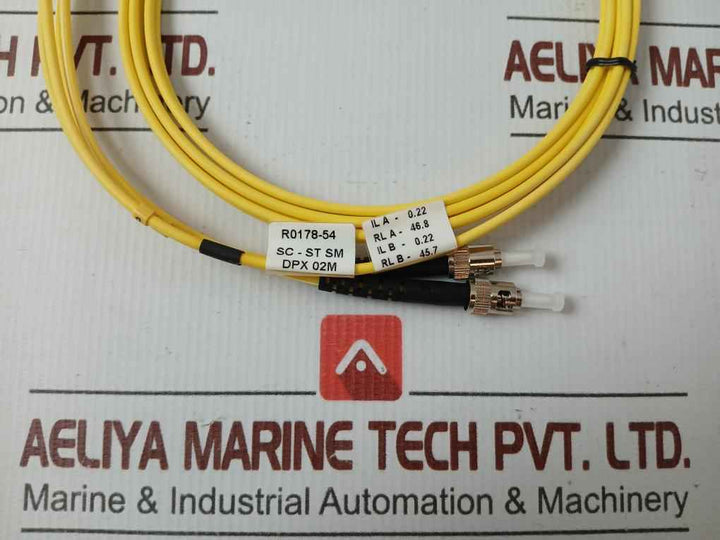 Fiber Optic Patch Cable Set Ftek-dx-sm-sc/St-pc-02M 230 Gm