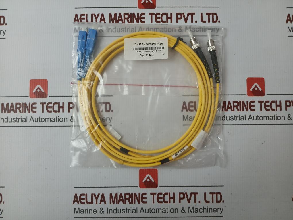 Fiber Optic Patch Cable Set Ftek-dx-sm-sc/St-pc-02M 230 Gm