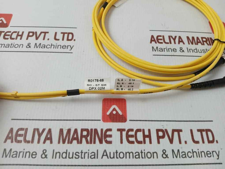 Fiber Optic Patch Cable Set Ftek-dx-sm-sc/St-pc-02M 230 Gm