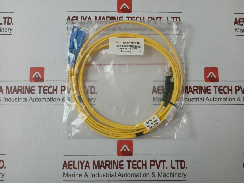 Fiber Optic Patch Cable Set Ftek-dx-sm-sc/St-pc-02M 230 Gm